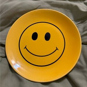 Smiley Face Plate Trinket Dish Collectible Vintage 70s-80s